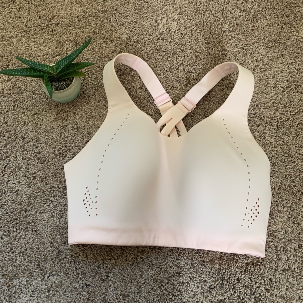 Lululemon High Support Blush Pink Sports Bra 32DDD